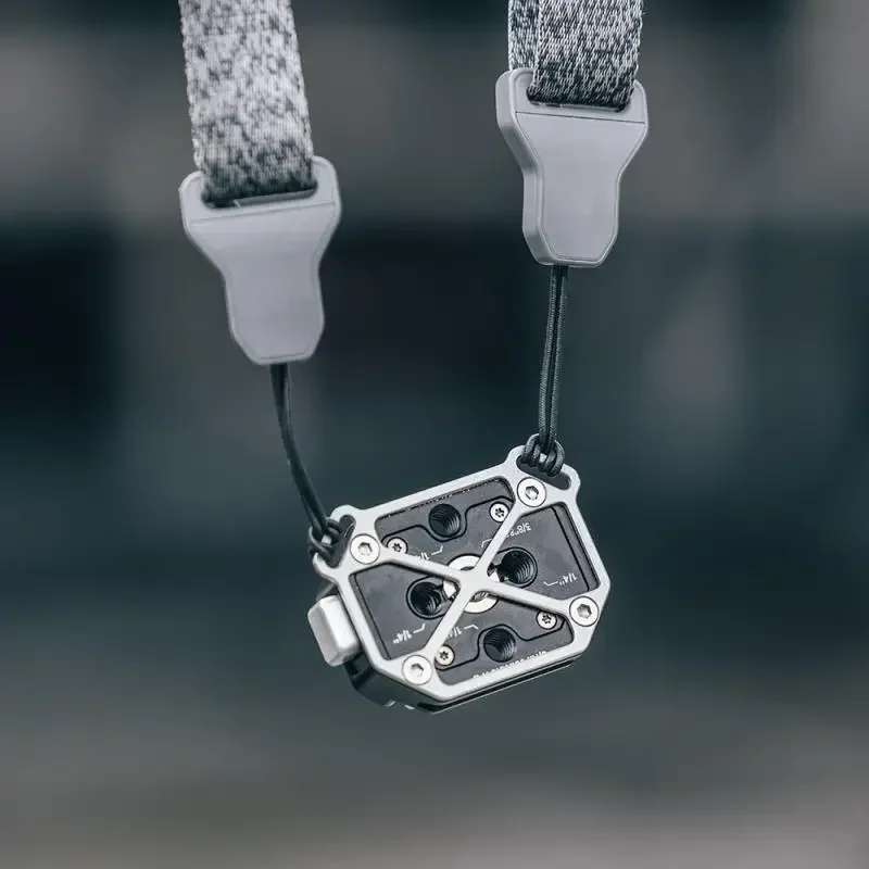 FALCAM F38B4405 قاعدة حزام الكتف سريعة الإصدار - إطار تثبيت حزام الكاميرا للمرفق الآمن وسهل