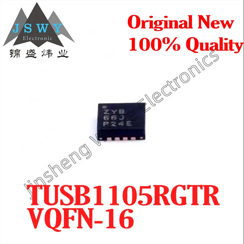 

(5/20 PCS) TUSB1105RGTR TUSB1105 VQFN16 USB 3.1 protocol transceiver. Brand new, original stock, fast shipping. Electronic