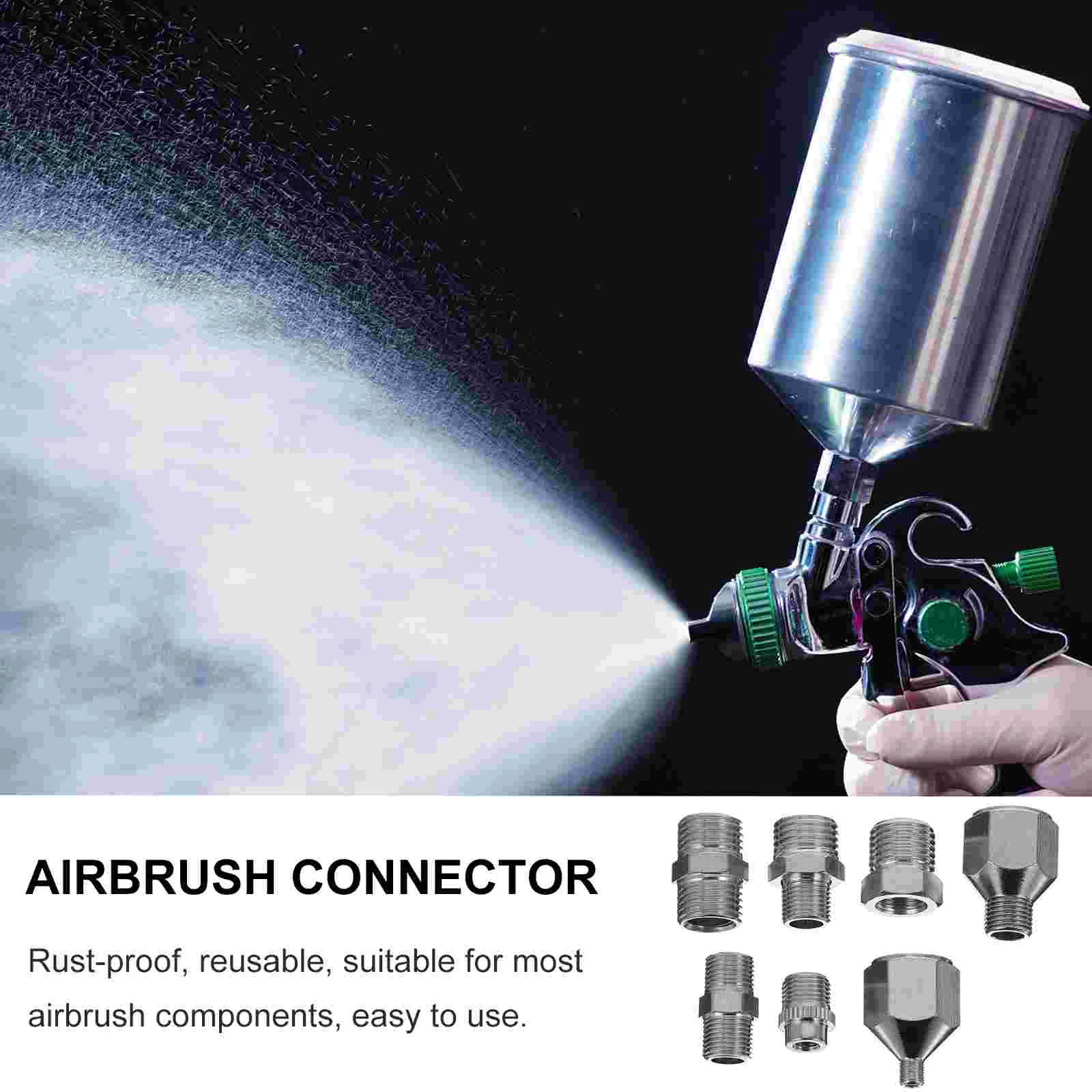 Disconnect Coupler Adapter Airbrush Fittings Accessories for Hose Compressor Kit