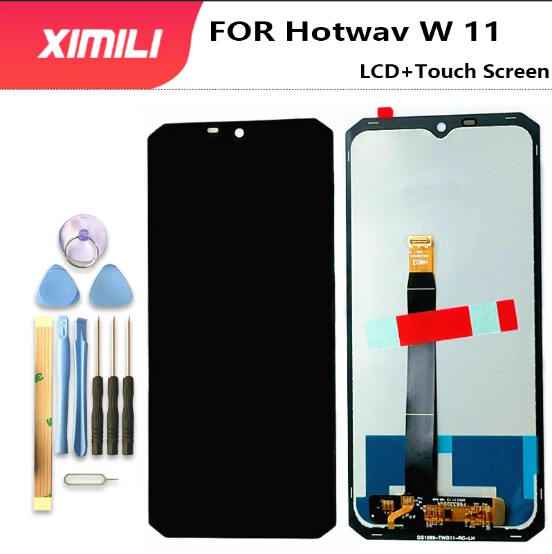 6.6 Inch New Original For HOTWAV W11 LCD Display Touch Screen Digitizer Assembly 100% New LCD Touch Digitizer