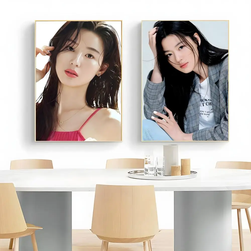 korean actress wall art J-Jun Ji hyun Poster Wall Art Print Decorative Mural Home Decor Gift Unframed