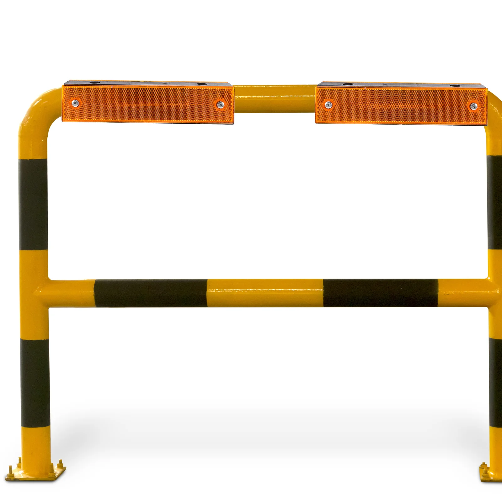 

6pcs Tunnel Wall Reflective Markers High Visibility Rectangle Roadway Studs For Traffic Control Outdoor Pavement Safety