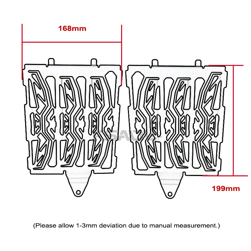 2026 R1300GS Aluminum Radiator Guard Protector Grille Cover Protection For BMW R 1300 GS ADVENTURE ADV R1300 GSA 2023 2024 2025 view 6