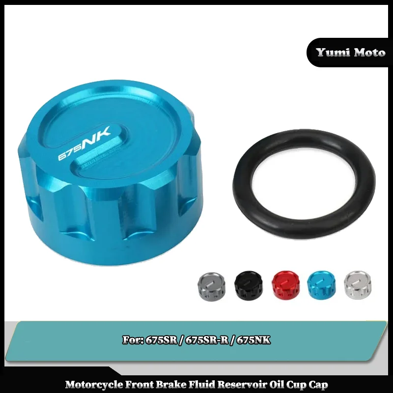 

Motorcycle Accessories CNC Radiator Antifreeze Coolant Cap Water Tank Cap Decorative Cover For CFMOTO 675NK 675SR-R 675SR 675 SR