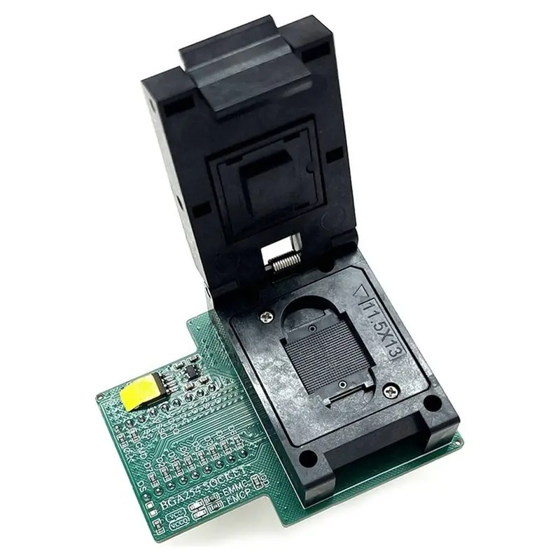 X64A-EMMC Conversion Adapter,BGA254 EMCP Interface For RT809H/For RT809HSE Programmer BGA Probe Holder Socket Repair Tools