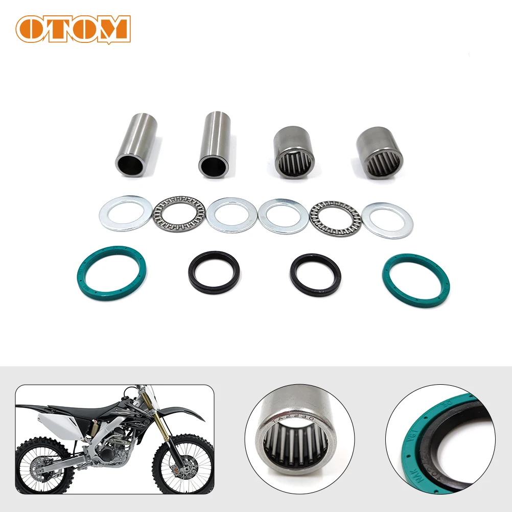 

OTOM мотоциклетная поворотная втулка, втулка подшипника, комплекты для обслуживания сальника для HONDA CRF250R 04-09 CRF250X 04-17, аксессуары для мотокросса