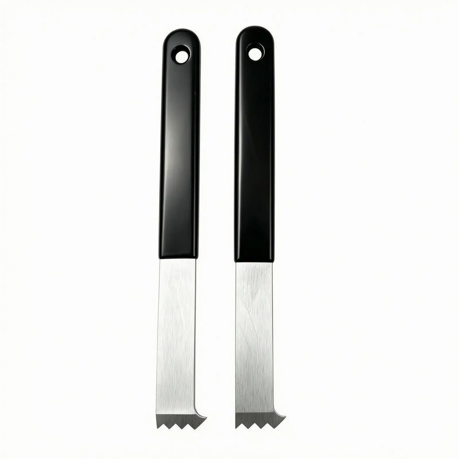 Paver Removal Tool for Garden Pathway Maintenance with Serrated Toothed Edge Black Grip Handle for Lifting Loose Paving Stones