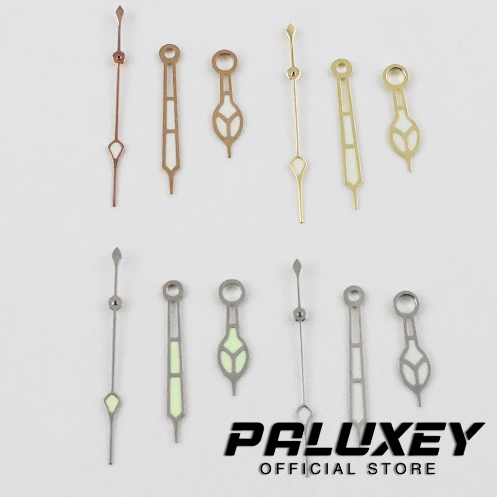 Modified Cathedral NH35 Hands Gold Black Rose Gold Silver Watch Hands For NH34 NH36 NH38 NH39 NH70 Movement Watches Pointers