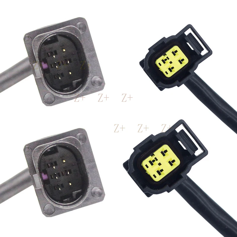 Z+  4PCS Upper+Lower Oxygen Sensor For 2007-11 Mercedes-Benz E350 3.5L E550 5.5L RWD