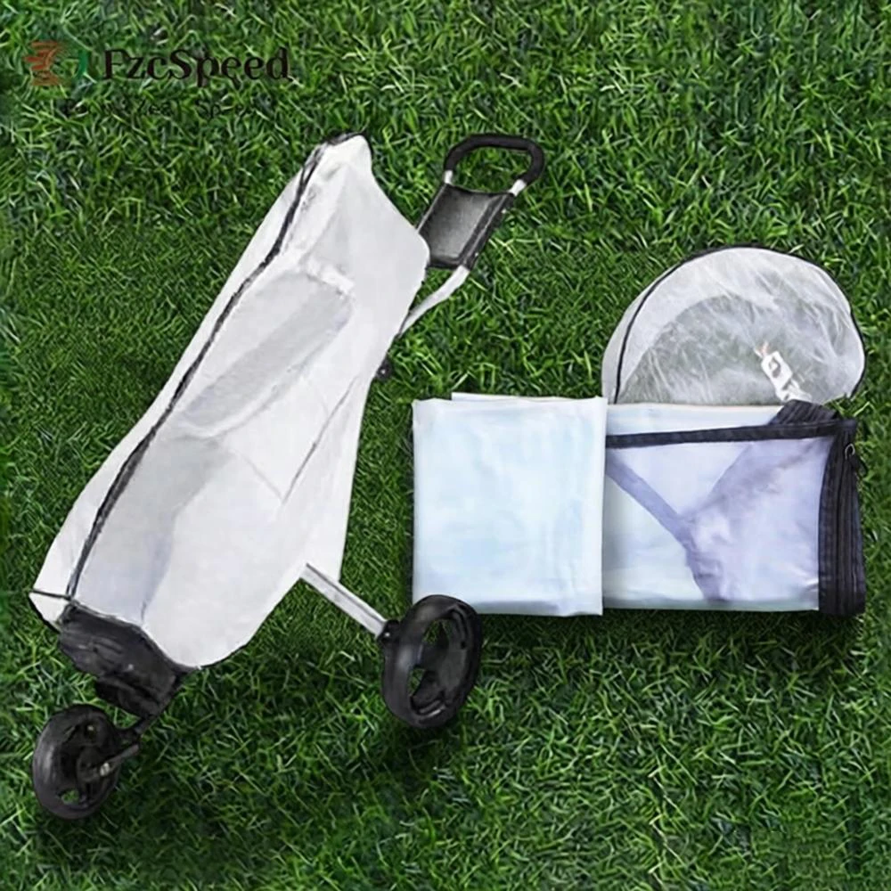 FzcSpeed 1PC Golf Bag Cover Waterproof Large Capacity Golf Bag Rain Cover Durable Dust Outdoor Golf Club Bag Court Supplies
