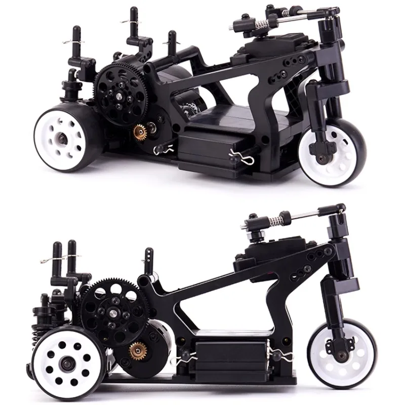 Usukani BAJCICA D3T RC Motorcycle 1/8 Rear-wheel Drive KIT Tricycle Frame Electric Remote Control Model Motorcycle Gift Toys