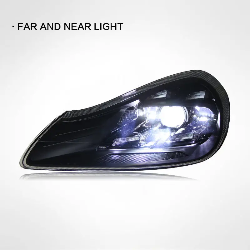 

hot sales Auto For Porsche Cayenne 957 LED Headlights 2007-2010 Upgrade Matrix New Version High Quality Plug And Play New Design