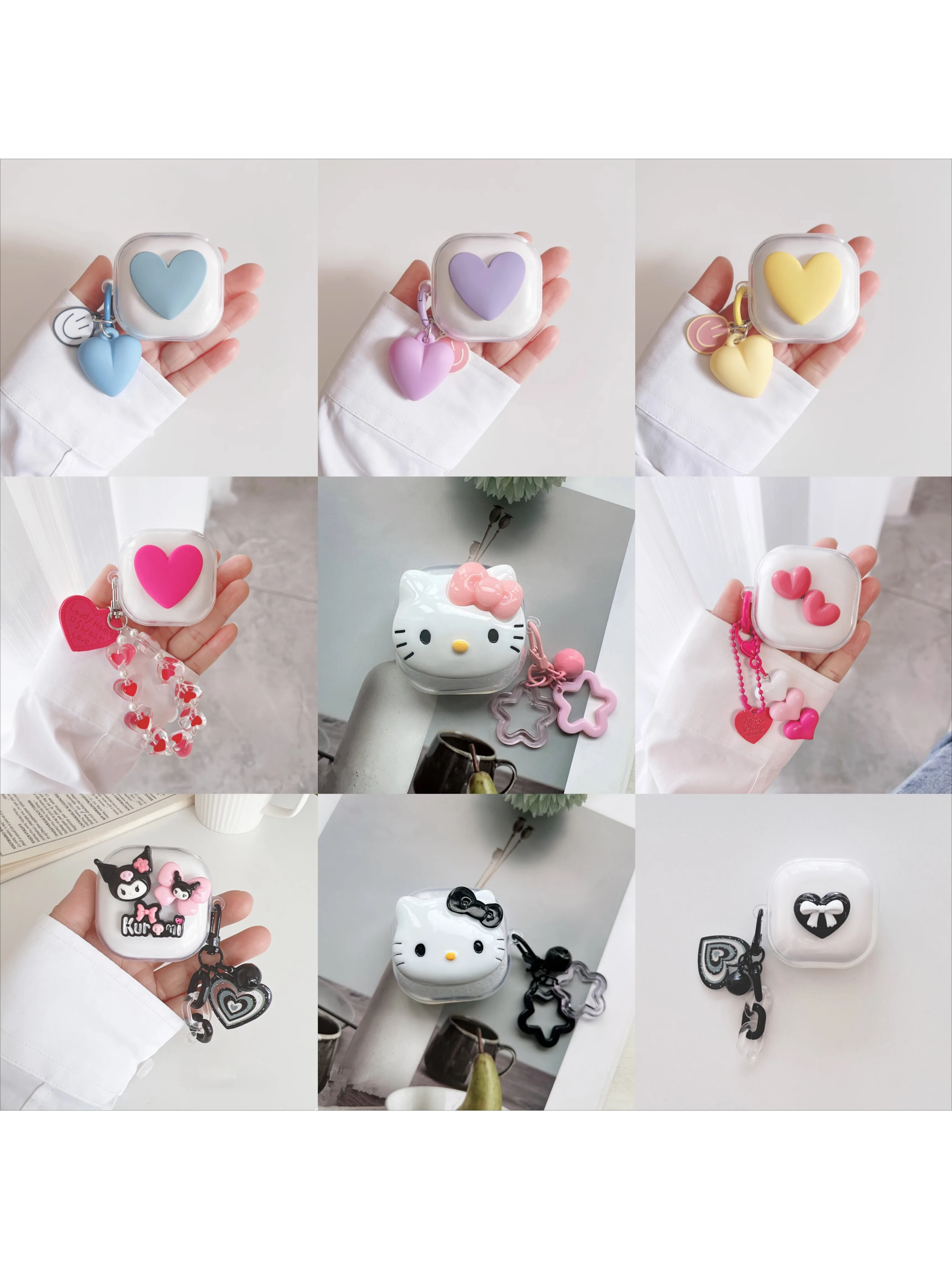 Étui pour SamsungGalaxy Buds2PRO/Live/pro/FE/Core, coque mignonne pour écouteurs sans fil, housse de protection pour Samsung Galaxy Buds EF