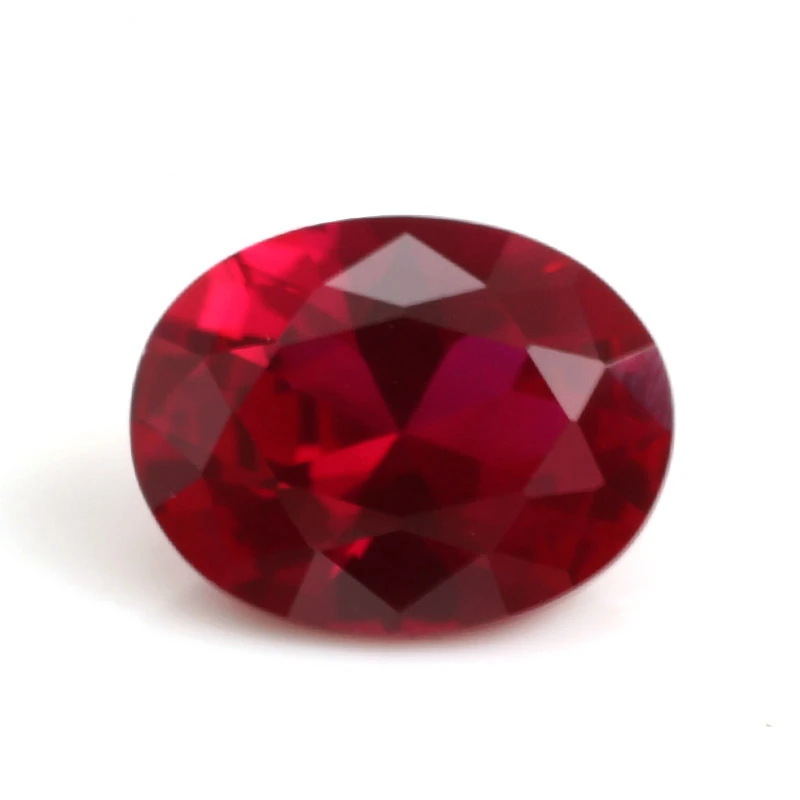 Hochwertiger Rubin 13x18mm 14,0ct Mohs-Härte Edelstein UV-Test bestanden Taubenblut-Rubin Ovalschliff für Schmuckherstellung/Sammlerstück – Detail 6