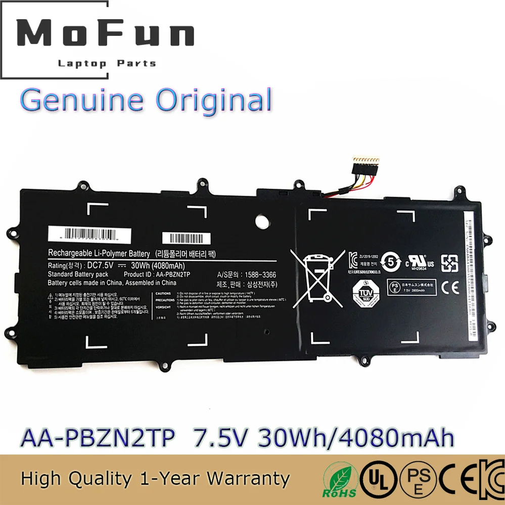 

Original AA-PBZN2TP 7.5V 30Wh Laptop Battery for Samsung XE500T1C 905s3g XE303 XE303C12 910S3G
