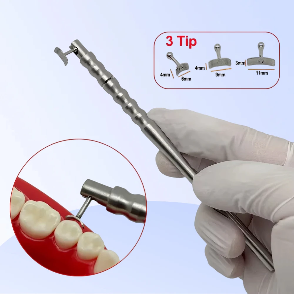 4Pcs/set Dental Gingival Retraction Socket Retractor Shield Protector Separator Isolation with Tips fast shipping