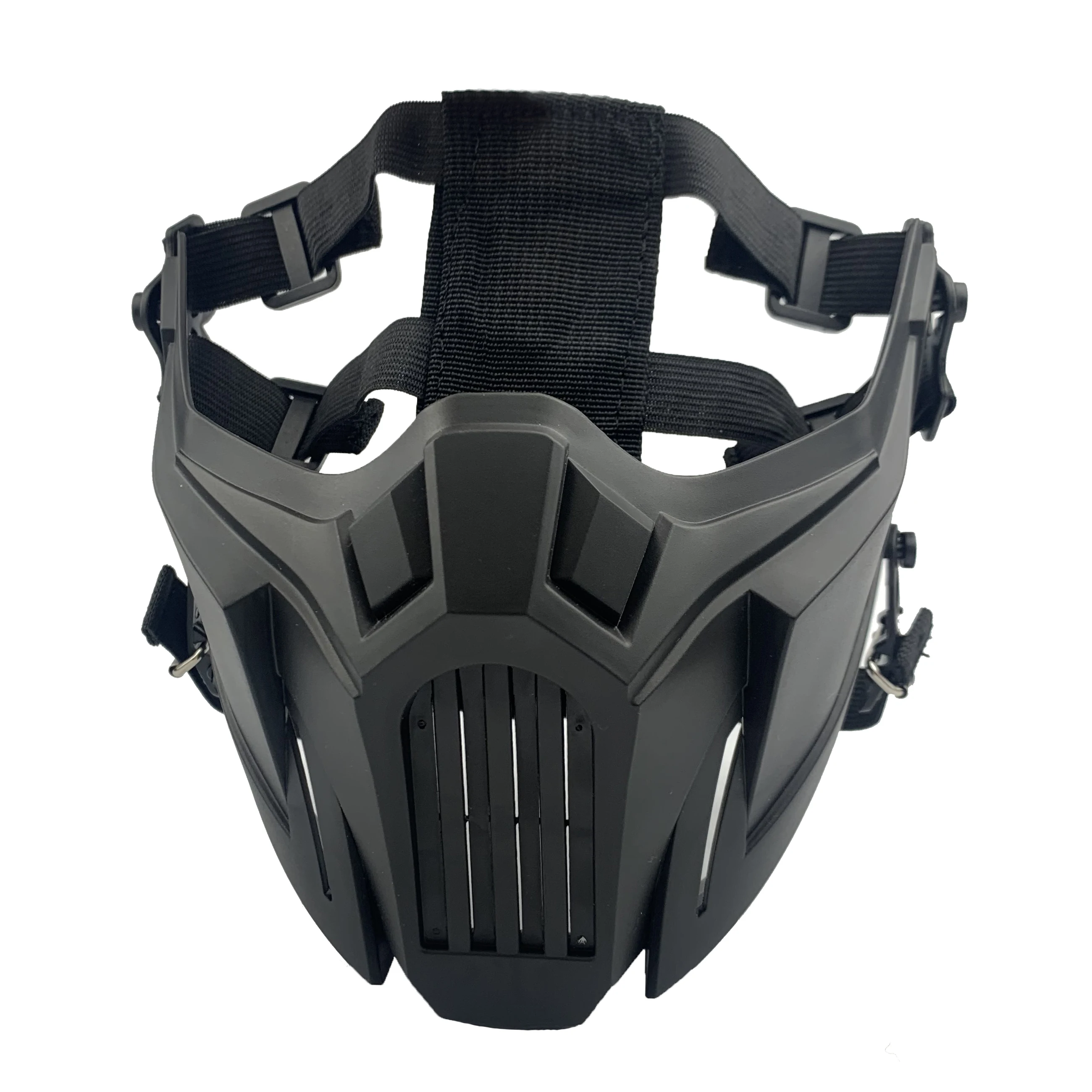 Tactical Half Face Protective Mask Outdoor Combat Cs Wargame Covers Equipment Breathable Cosplay Skull Covers Paintball Mask