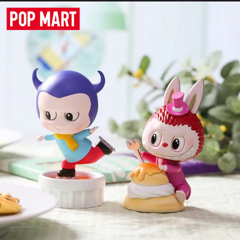 

POP MART Labubu The Monsters Dessert Series Genuine Mystery Box Blind Box Guess Bag Toys Doll Cute Desktop Ornaments Collection