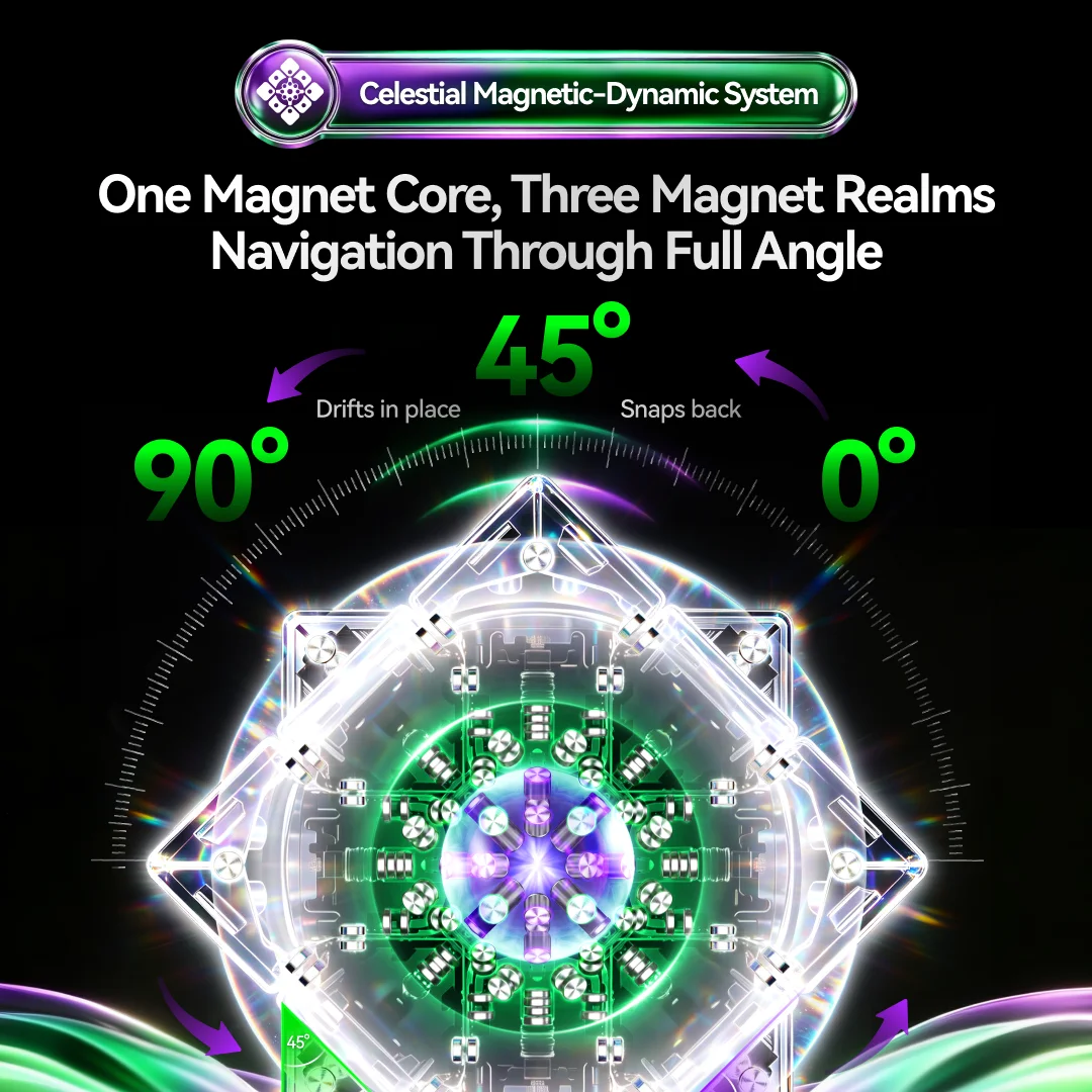 [Picube] GAN17 MagDrive UV 3x3 Speed Cube Professional Competition Puzzle Cubo Magico Antistress Brain‑Teaser Fidget Gift Toy