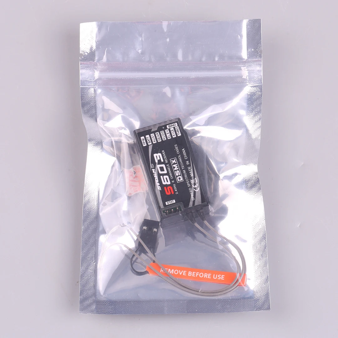 Picture 7: S603 6CH 2.4G Receiver for RC Airplane Compatible with DX6i JR DX7 PPM - Quadcopter Helicopter Control System DSMX