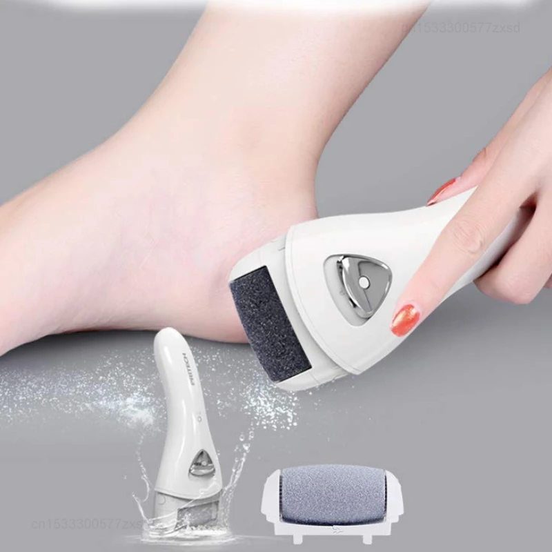 Xiaomi Pritech Electric Foot Grinder Care for Dead Skin Household Waterproof Safe Fast Professional Foot Therapy File LED Lights