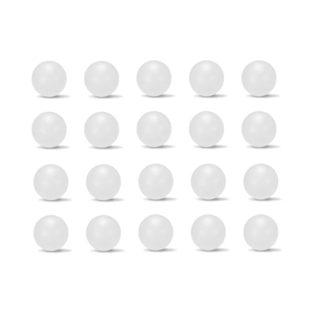 5/8'' (15.875mm) Polypropylene (PP) Solid Plastic Balls Precision Sphere for Ball Valves and Low Load Bearings
