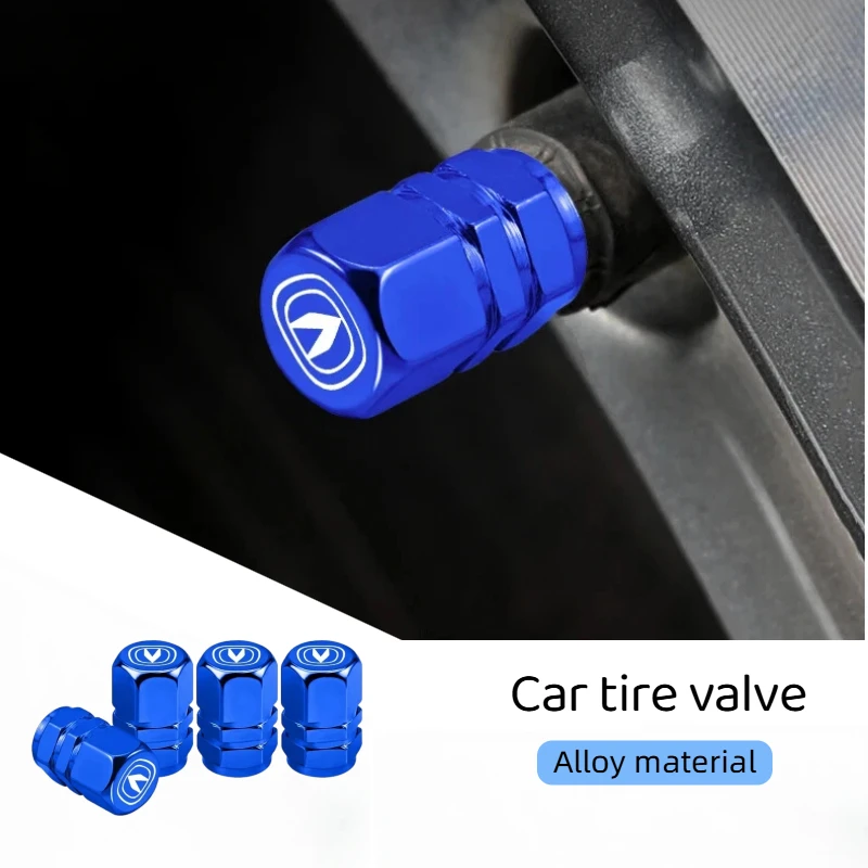 Car Dustproof Tire Valve Stem Caps Wheel Decoration Cover Fit Changan CS75 CS35 Plus CS15 CS95 RAETON CX70 CS55 EADO CX20