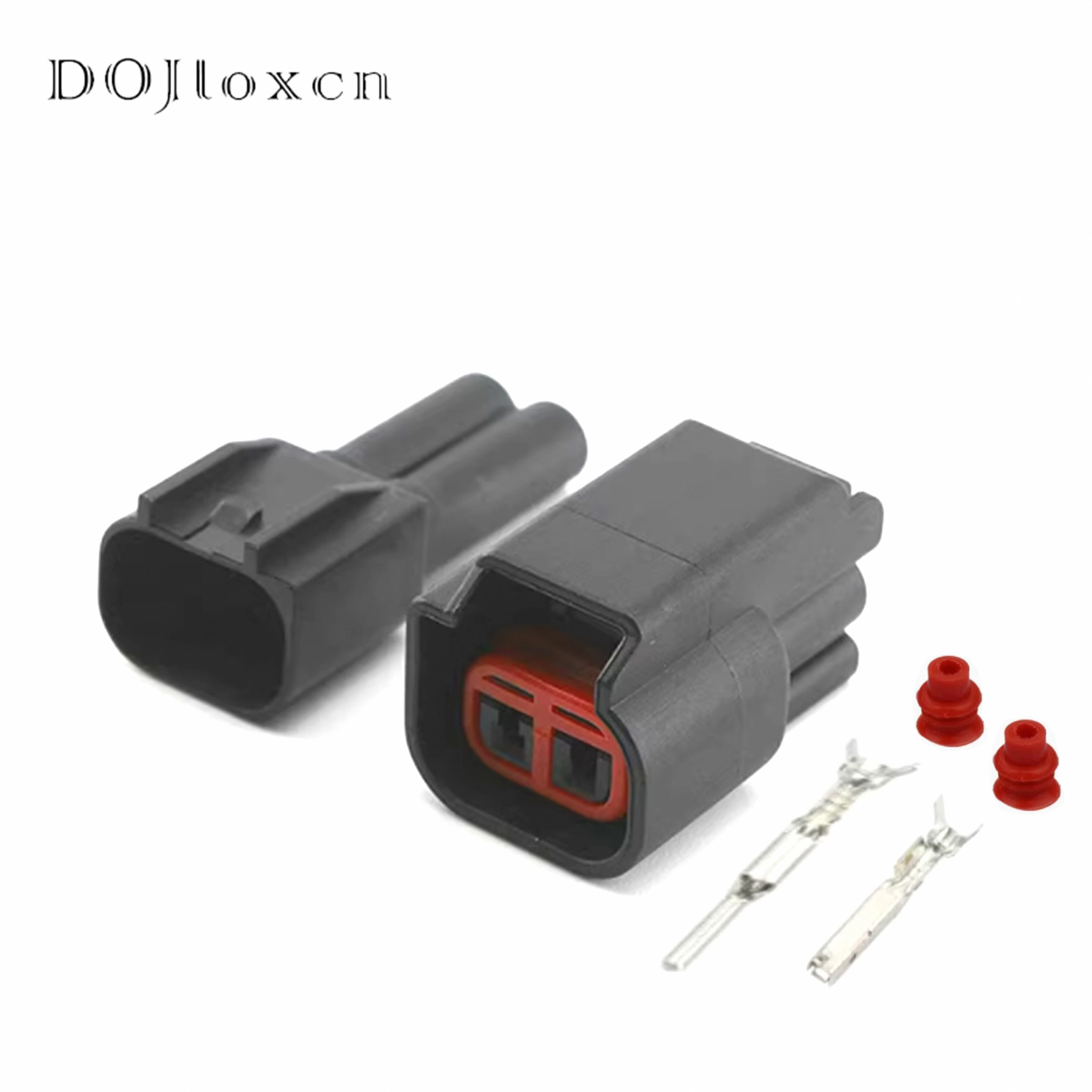 1/5/10/20/50 Sets 2 Pin  E4014 Auto Injector Plug Automotive Ignition Coils Waterproof Connector For Ford Focus Mondeo Kuga