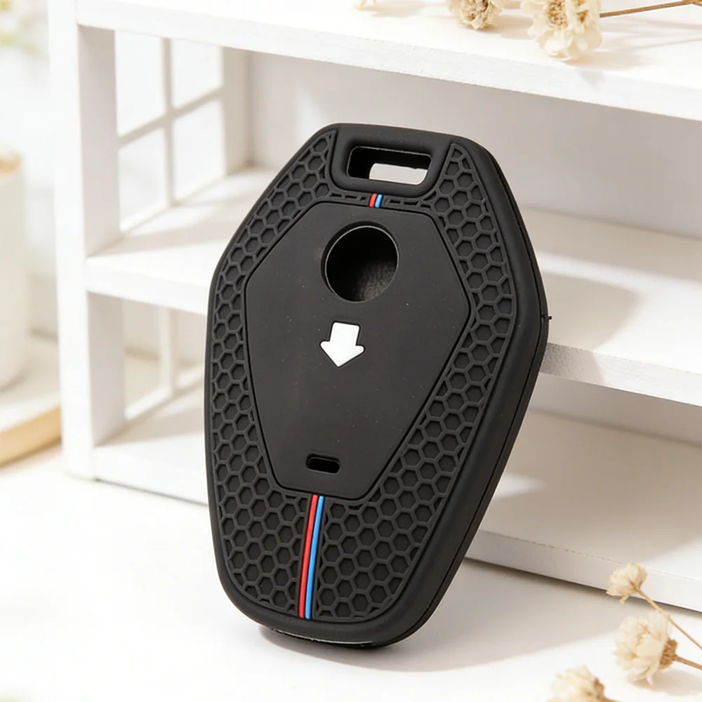 Grip‑Friendly Honeycomb Key Fob Silicone Case for BMW R1300GS R12 R1300 R1300R R1300RS R1300RT R1300GS ADV Motorcycle