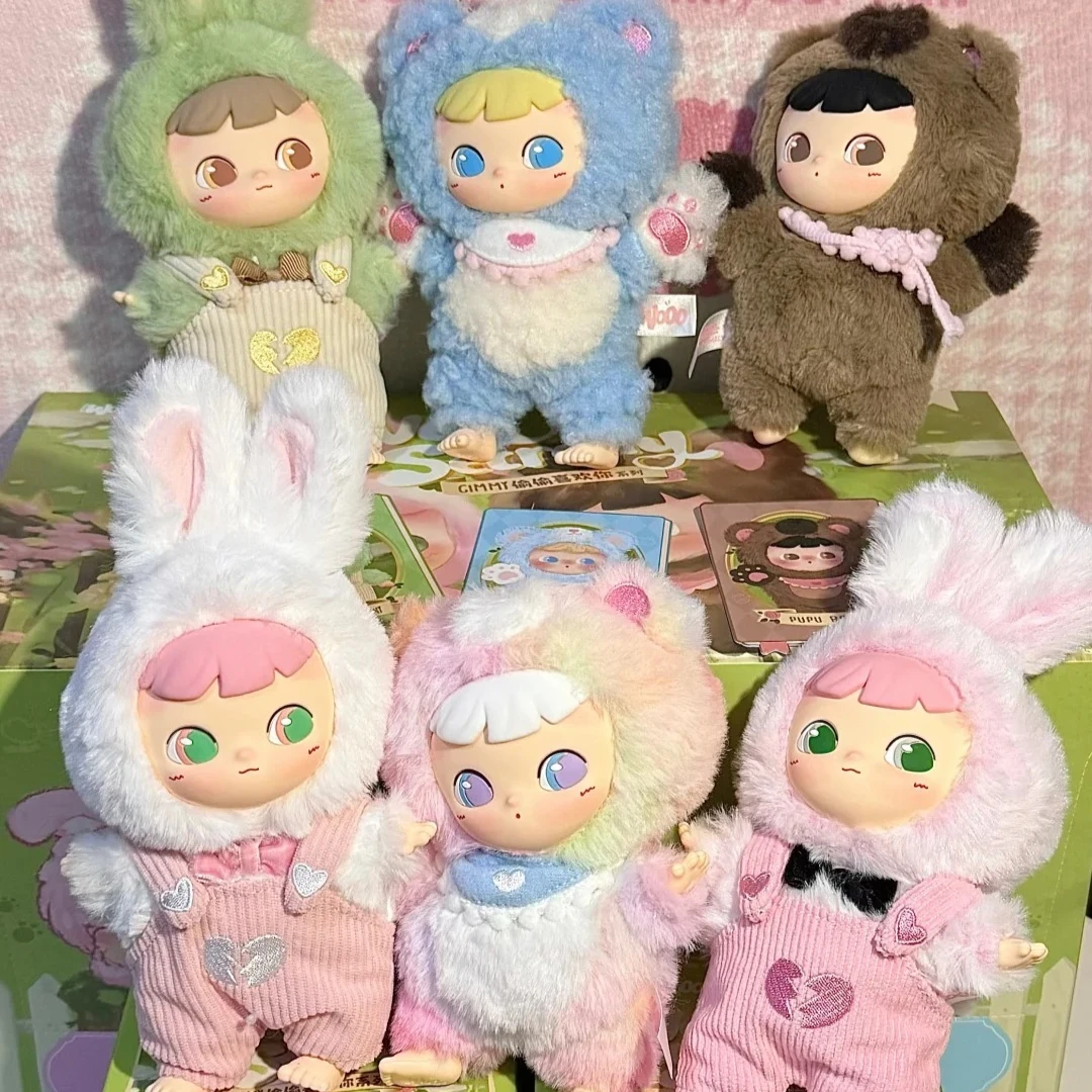 

Cimmy Secretly Likes Your Series, плюшевая слепая коробка, мультяшная фигурка, куклы, подвесные украшения, загадочная коробка, сюрприз, подарок на день рождения, игрушки