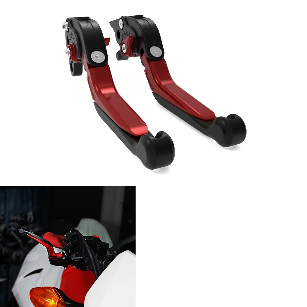 Motorcycle Brake Clutch Lever Fit For Piaggio Fly 125 Fly 150 NRG Power/DT/Speciale Adjustable Foldable Extendable Handle Levers