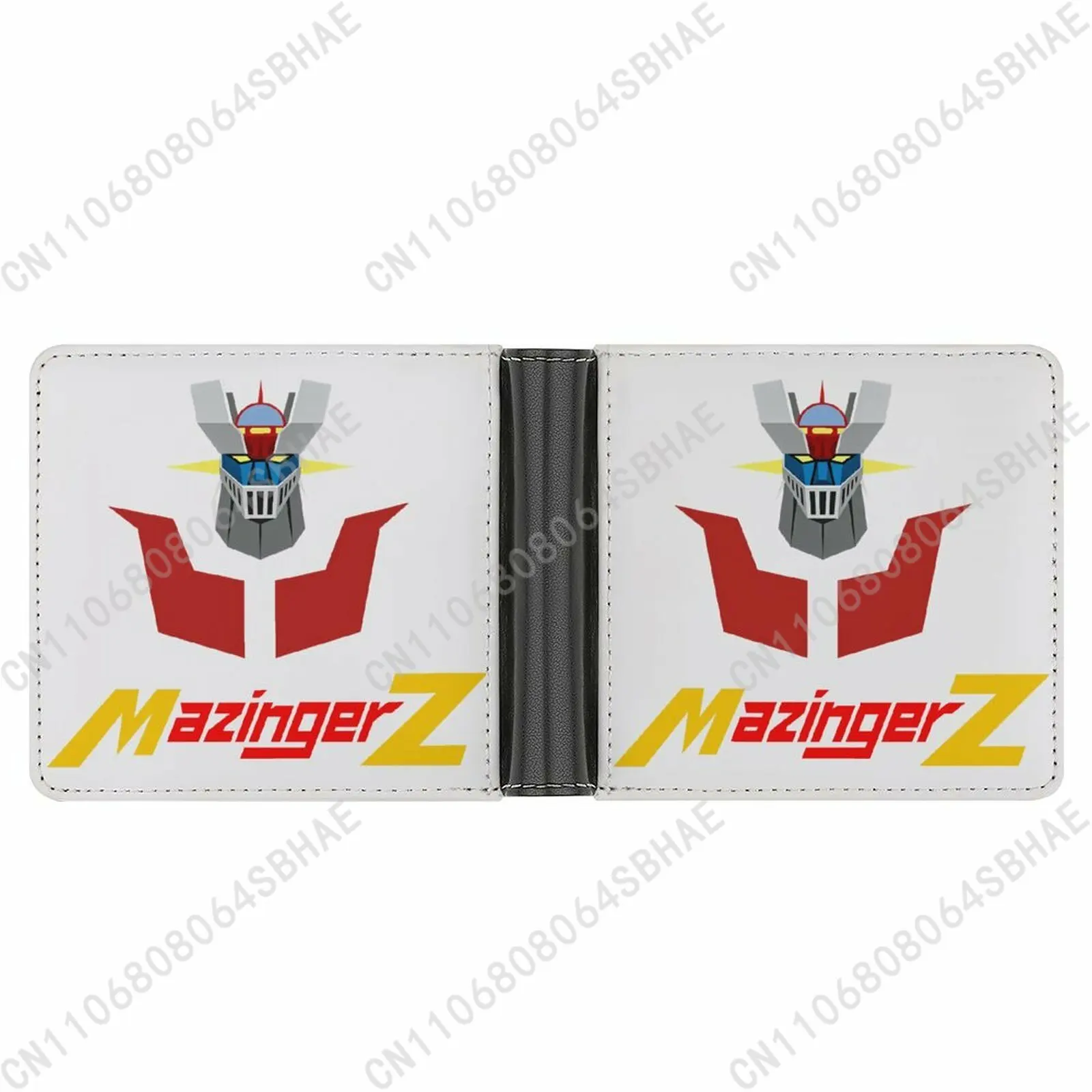 

Mazinger Z Trendy Leather Wallet Teenage Girls Boys Personalized Slim Credit Card Holder Small Purse School Daily Use