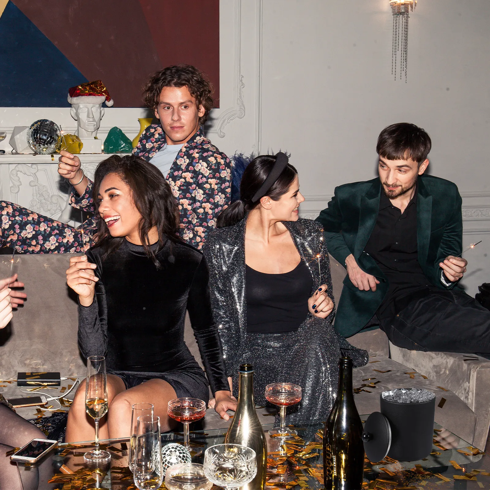 

1 шт. ведерко для льда из высококачественной нержавеющей стали с гладкой отделкой, барный инструмент для дома, кухни или клуба