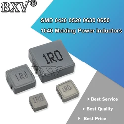 10PCS New SMD 0420 0520 0630 0650 1040 Molding Power Inductors 1R0 2R2 6R8 1UH 2.2 3.3 4.7 6.8 10 15 22 33 47 68 UH 100UH 2.2UH