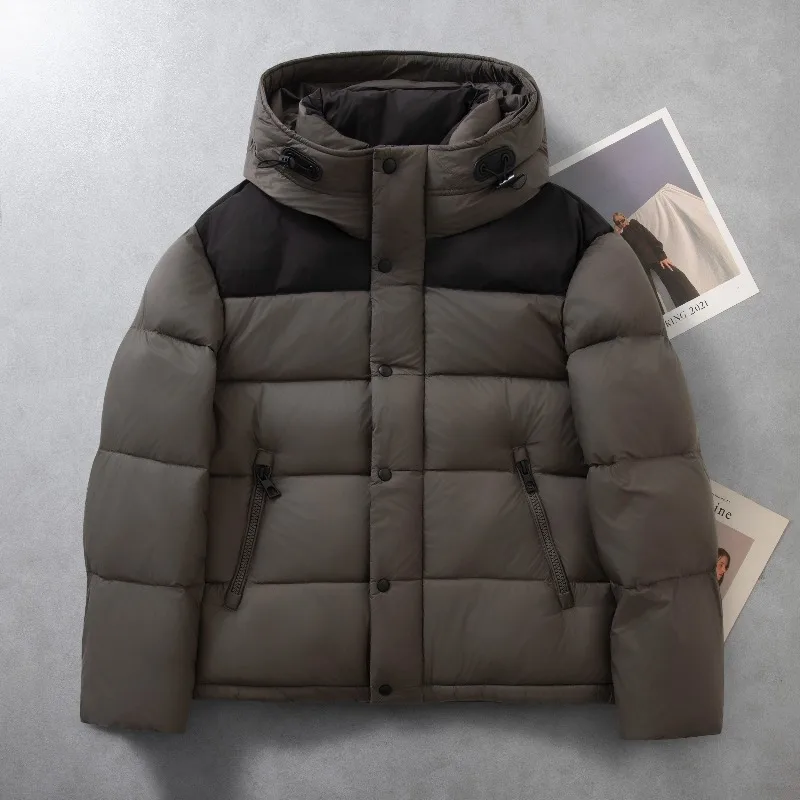 

Мужская утолщенная водонепроницаемая куртка на утином пуху CharmChant, высококачественные стеганые куртки, зимнее пальто, повседневные новые парки с перьями для мужчин