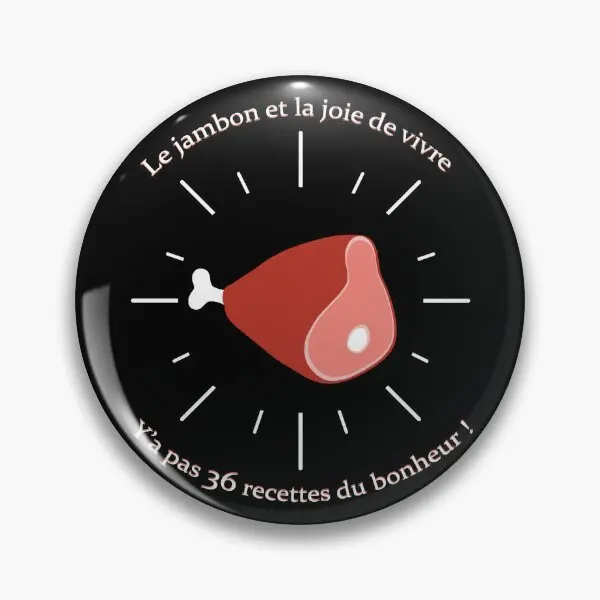 Jamón y la alegría de vivir Kaamelott, Pin de botón suave, insignia de decoración de Metal de dibujos animados para amantes de las mujeres, joyería creativa bonita, broche de moda
