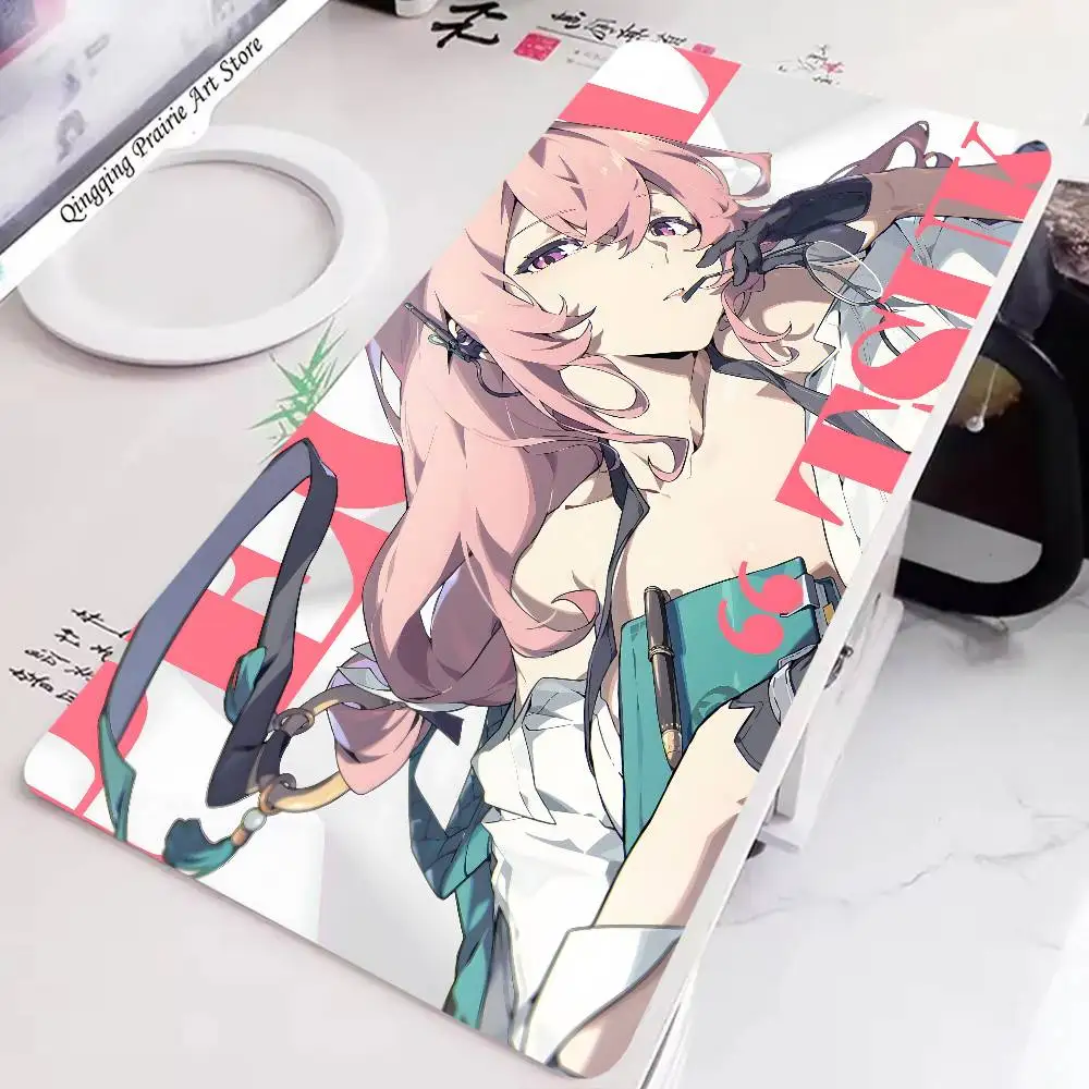 Yanagi Anime Game Zenless Zone Zero Mousepad Non-slip Suitable For Office Computers Laptops E-sports Game Desk Mats XXL Keyboard