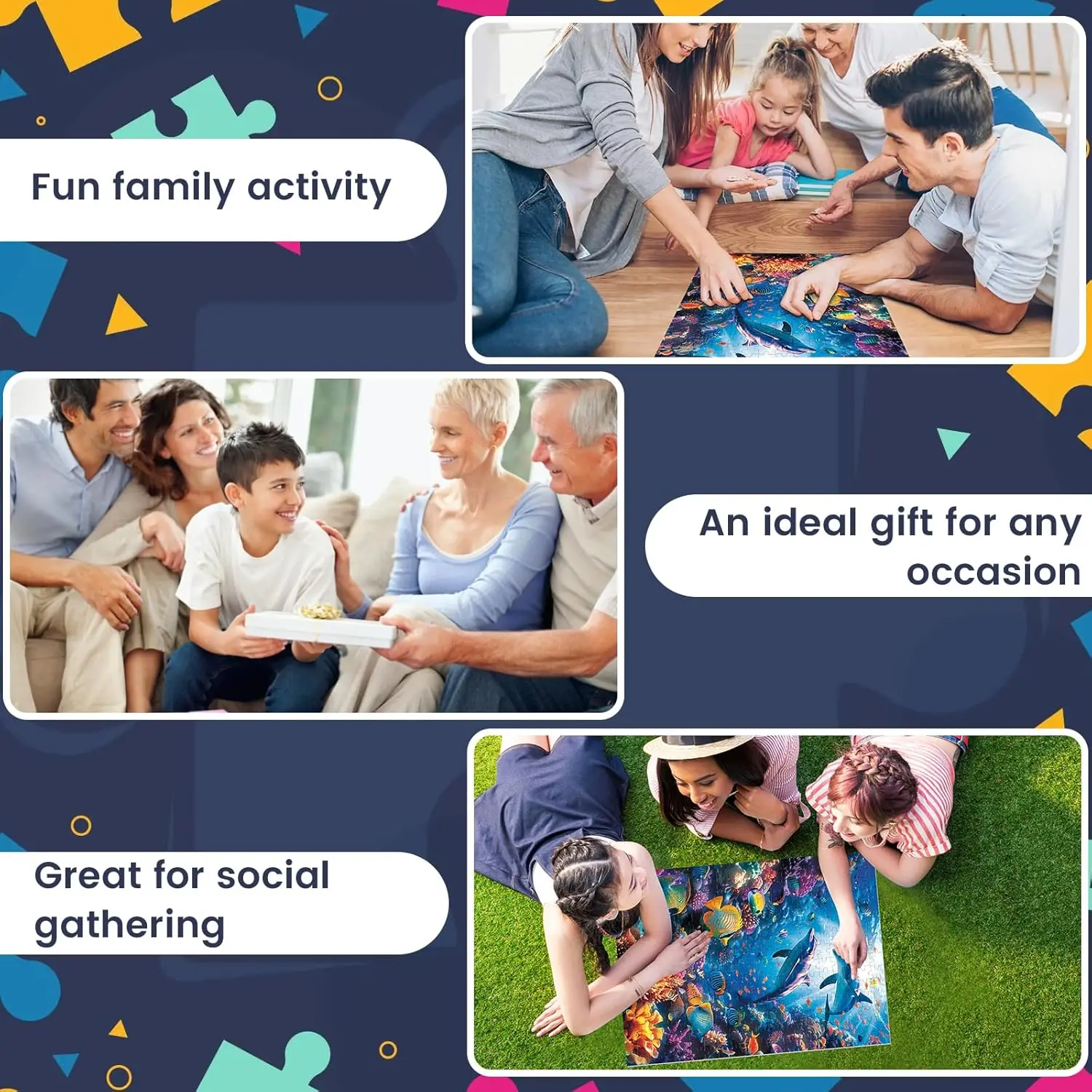 ألغاز على شكل حيوانات للبالغين 150/300/500/1000 قطعة ألغاز ألعاب تحدي عائلية رائعة للأطفال هدية عيد ميلاد شخصية