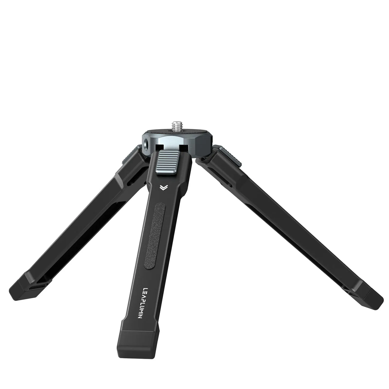 Leaplight Mini-Desktop-Stativ, tragbares kompaktes Stativ aus Aluminiumlegierung für Telefon, DSLR-Kamera, Video-Camcorder
