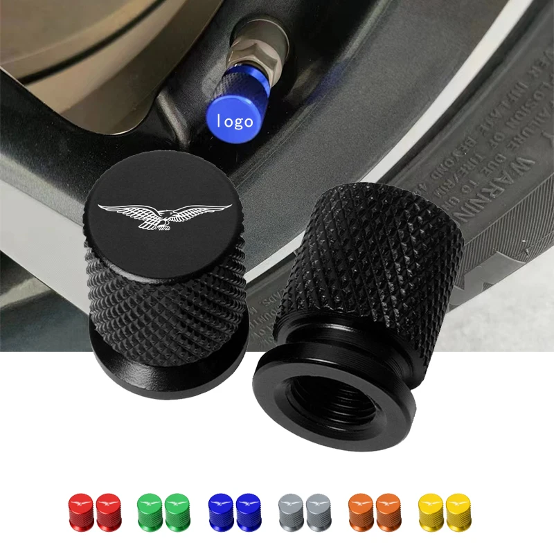 

For Moto Guzzi V85tt V100 Mandello V7 Stone V85 V8S TT Bobber Breva 850 Wheel Tire Valve Cap Stem Cover Bouchon Accessories