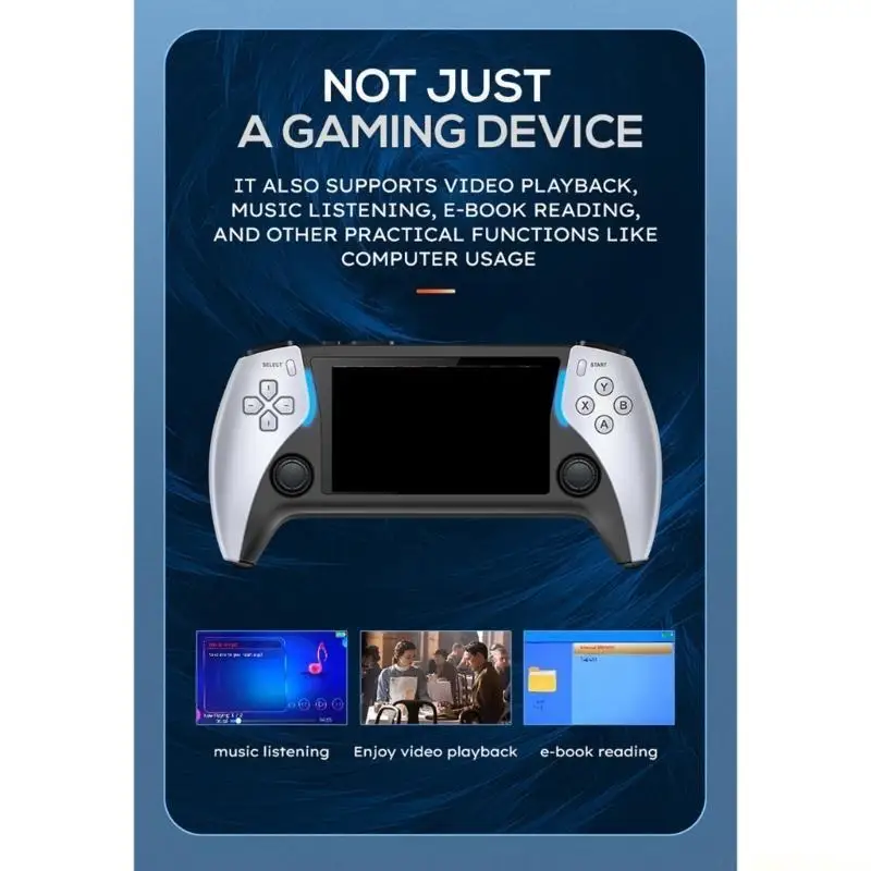 

E56B 1 Set Project X Retro Handheld Game Consoles 4.3" IPS Screen Video Game Player