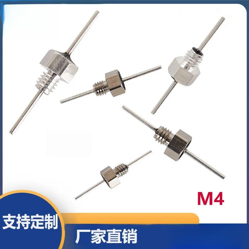 

10PCS Through-core capacitor thread M2.5 M3 M4 M5 M6 100V 500V through-core capacitor Feed-through filter Anti-jamming filter