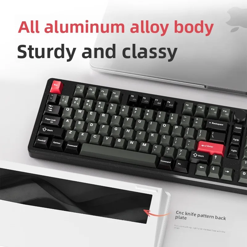 Keychron Z5Ultra Mechanical Keyboard Wireless Dual 8K Gasket Structure Aluminum Alloy Long Endurance Office Gaming Keyboard