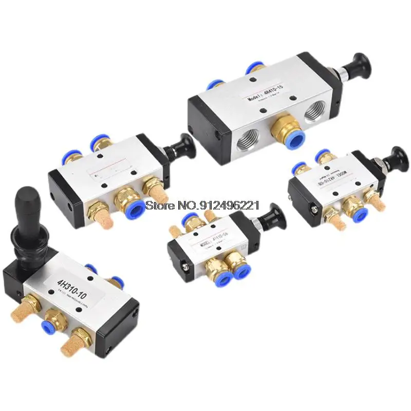 4H210-08 5/2 4H310-10 4H-410-15 Way Hand Lever Operated Control Pneumatic Manual Valve Select 4H210 4H310 4H410 4H-410