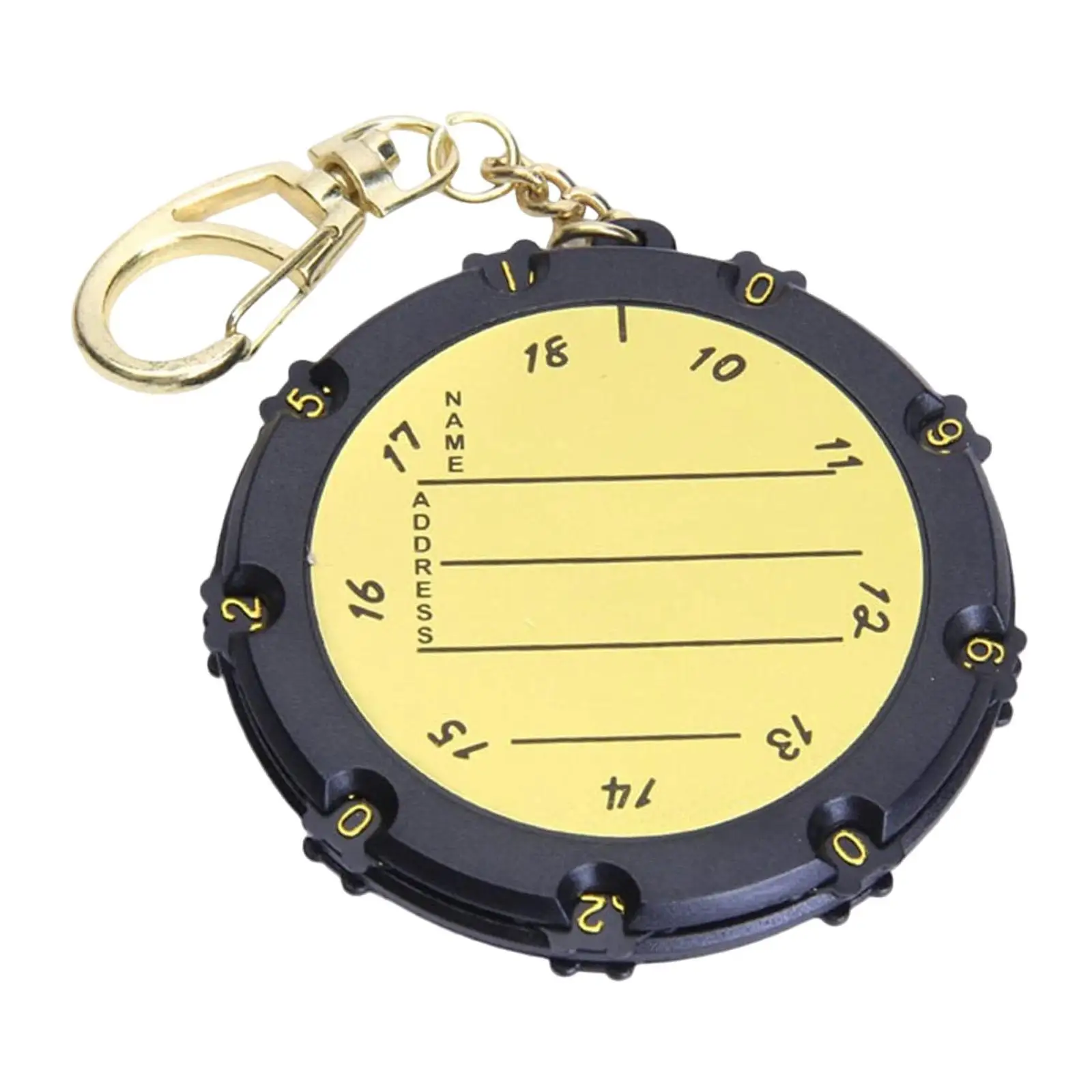 Golf Score Counter, Golf , Handheld 18 Holes Golf Scorer, Golf Practice Supplies, Handy Round Scoring Tag
