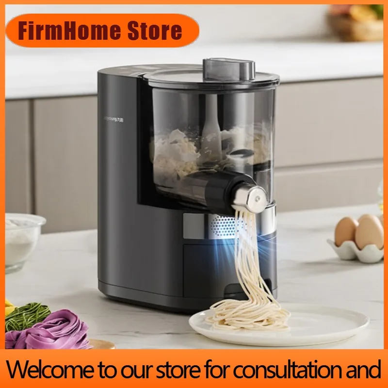 FirmHome StoreHousehold Fully Automatic Noodle Machine, Automatic Water Adding And Dough Kneading Electric Noodle Press, Dumplin