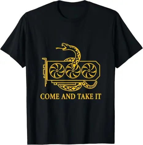 Come and Take It Gpu Ai Humor Lustiges Schlangen-T-Shirt Y2k Herrenmode Sarkastisches Spruch-T-Shirt Personalisierte Streetwear-Kleidung Neuheit – Detail 12