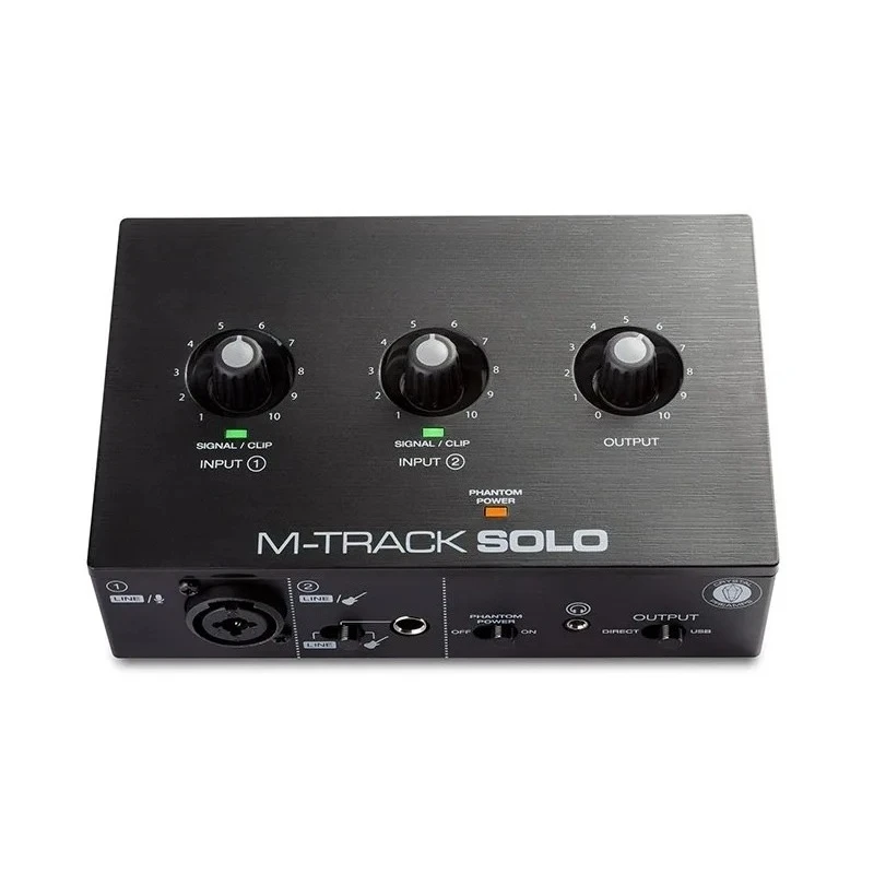 24bit 48kHz USB Audio Interface For Home Studio Recording Live Streaming Podcast