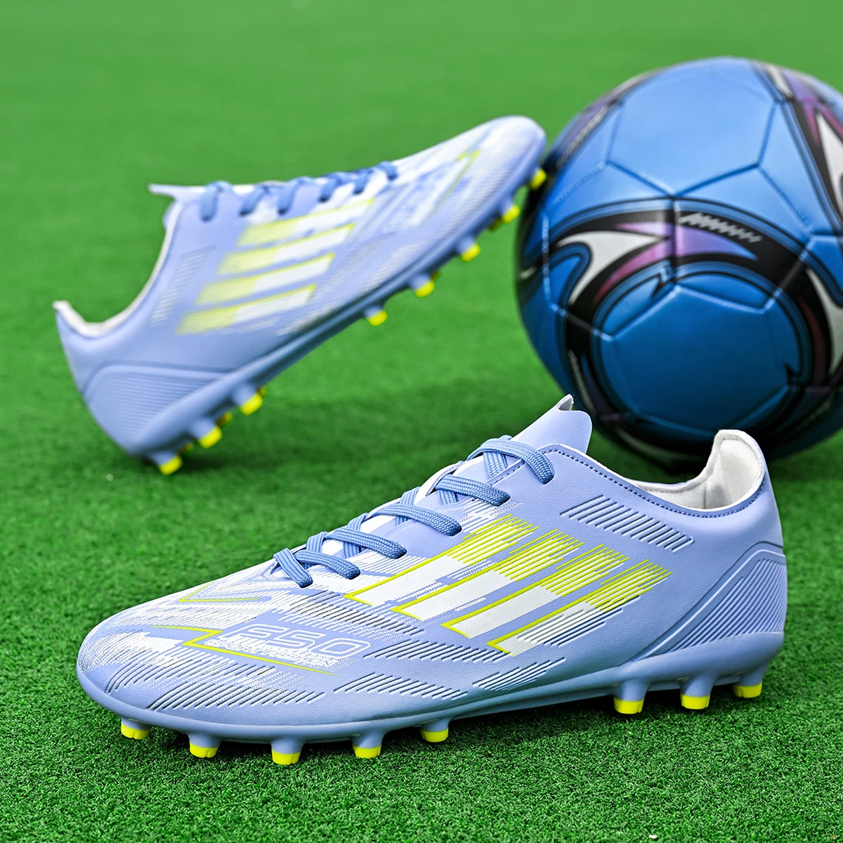 

Breathable football shoes men's FG/AG long nail all season universal outdoor indoor sports shoes