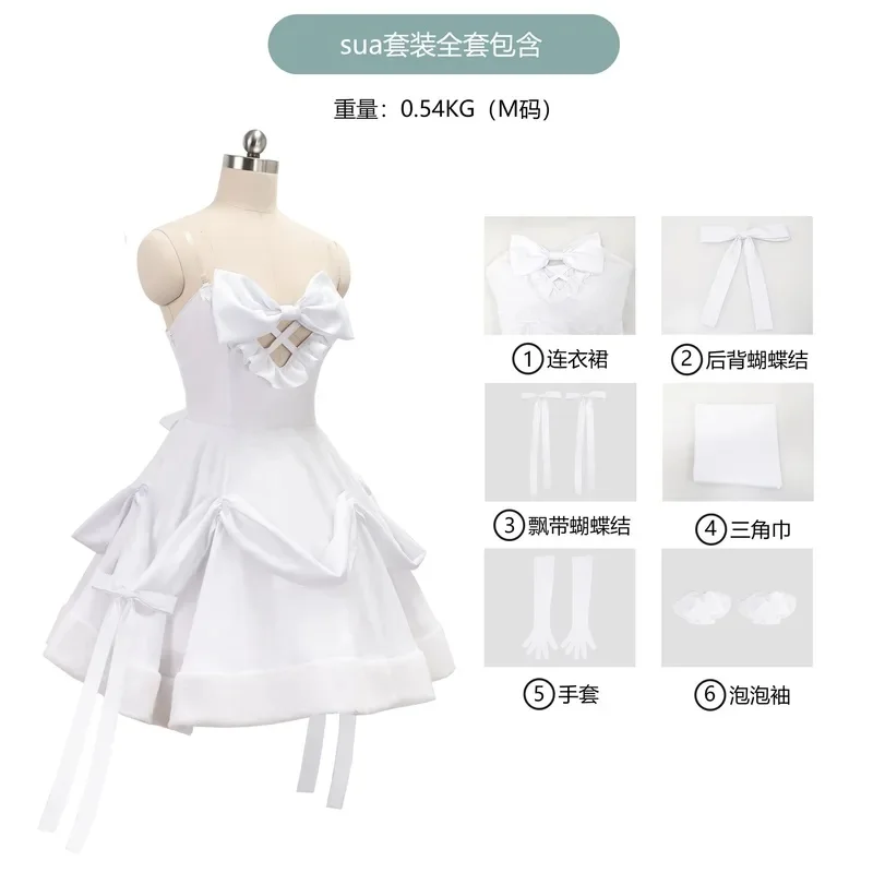 HD2S 2026 Alien Zombie State Mizi Cosplay Costume Wig Pink Mini Dress Cute Big Bow Glitter Ruffle Skirt Idol Stage Outfit view 4